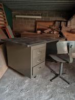 Mobilier de bureau vintage années ‘60/70., Antiquités & Art, Enlèvement