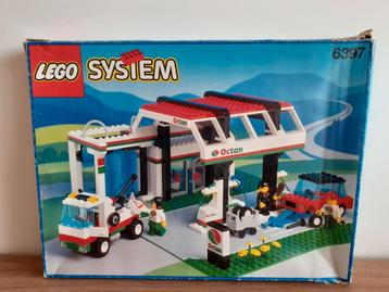Lego System 6397 Gas N Wash Express en 6594 Gas Transit 