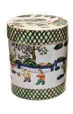 Chinese Theebus., Antiek en Kunst, Ophalen of Verzenden