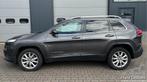 Jeep Cherokee Limited 4X4 Automaat 170 PK Cruise Control Par, Autos, Cuir, Entreprise, Carnet d'entretien, Noir