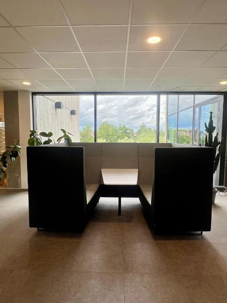 Akoestische overlegbox/meetingbox 4 pers., Zakelijke goederen, Kantoor en Winkelinrichting | Kantoormeubilair en Inrichting, Overige typen