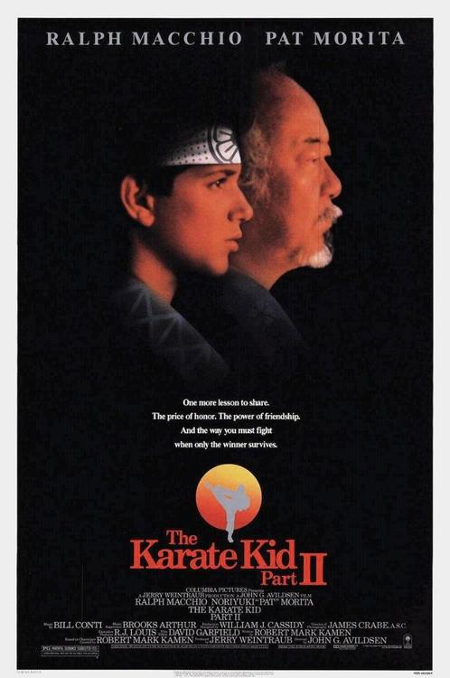 16mm speelfilm  --  The Karate Kid part II (1986), Audio, Tv en Foto, Filmrollen, 16mm film, Ophalen of Verzenden