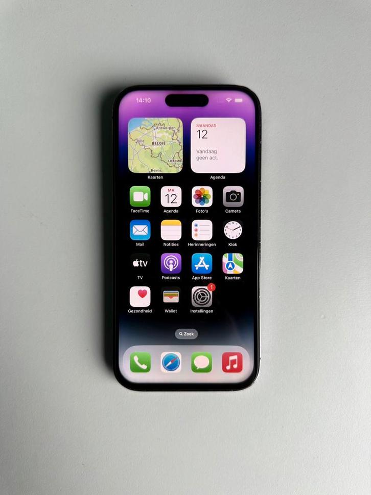 Iphone 14 Pro 256gb, Telecommunicatie, Mobiele telefoons | Apple iPhone, Zo goed als nieuw, 256 GB, iPhone 14 Pro, Ophalen