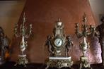 horloge et chandelier, Antiquités & Art, Enlèvement ou Envoi