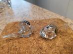 Handgemaakte kristallen slak en dolfijn., Verzamelen, Swarovski, Ophalen, Zo goed als nieuw