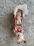 Sylvanian moeder konijn met babykonijn, Collections, Utilisé, Enlèvement ou Envoi