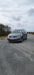 Volkswagen sharan 2.0 tdi 7plaats 2011, Auto's, Euro 5, Zwart, Blauw, 7 zetels