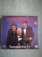 Dubbel cd mooiste accordeonfavorieten/ Vlaams Accordeon Trio, Comme neuf, Enlèvement ou Envoi