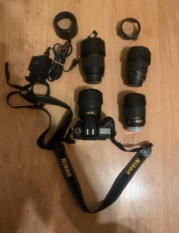 Nikon d7000 met verschillende lenzen beschikbaar voor biedingen