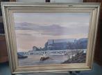 Schilderij van Robert Courtois Huy Fort, Antiek en Kunst, Kunst | Schilderijen | Klassiek, Ophalen of Verzenden