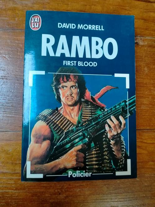 RAMBO Firts Blood – EERSTE DRUK 1983, Boeken, Film, Tv en Media, Ophalen of Verzenden