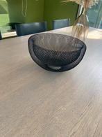 Fruitmand metaal, Minder dan 50 cm, Zwart, Ophalen of Verzenden, Zo goed als nieuw