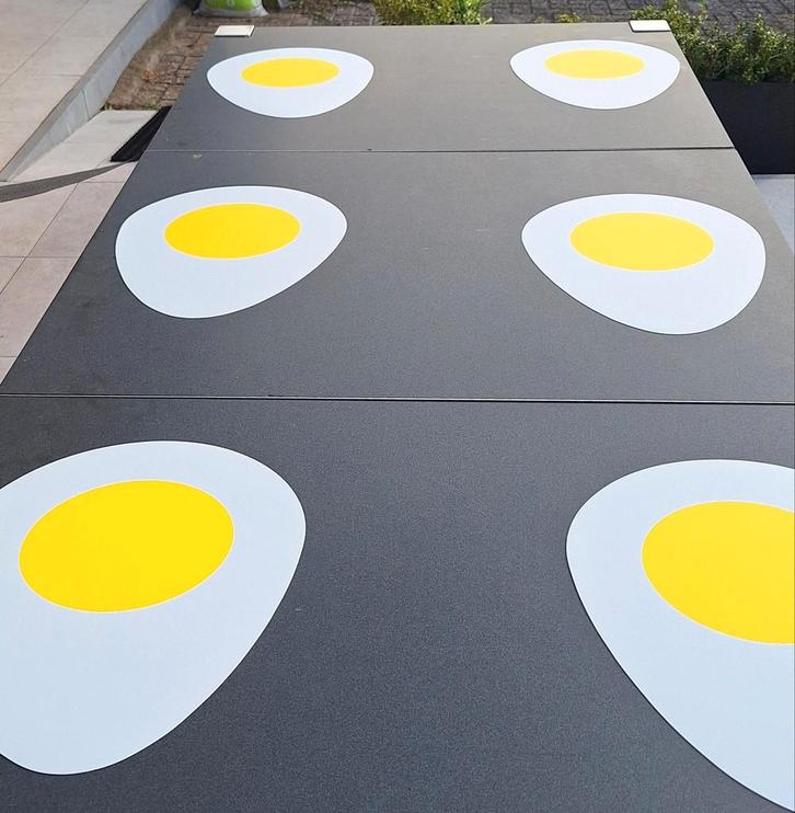 Originele, vrolijke  tafel onderleggers 0,90€/stuk., Hobby en Vrije tijd, Feestartikelen | Verhuur, Zo goed als nieuw, Ophalen of Verzenden