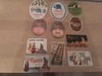 Lot oude Carlsberg bierkaartjes - bierviltjes, Ophalen of Verzenden, Gebruikt