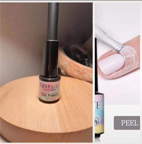 Peel-off gellak 7 ml UV- en LED-lamp, Handtassen en Accessoires, Uiterlijk | Cosmetica en Make-up, Nieuw, Make-up, Handen en Nagels