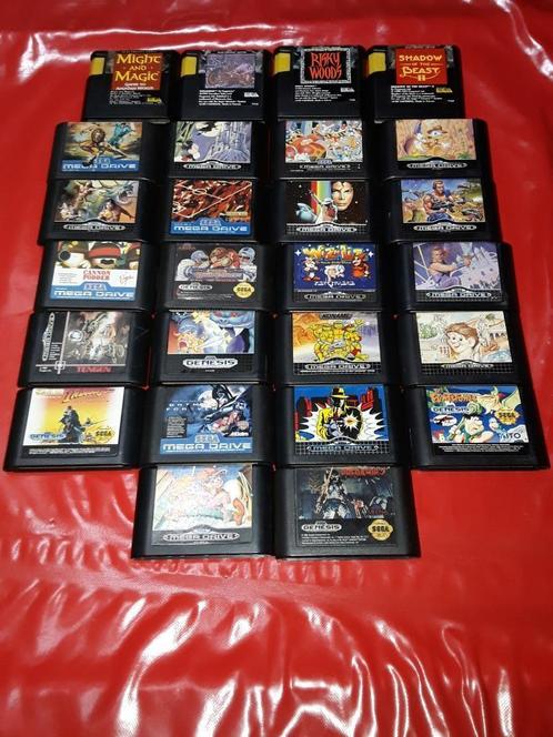 Sega megadrive golden axe 2 , turtles , wonderboy moonwalker, Games en Spelcomputers, Games | Sega, Ophalen of Verzenden