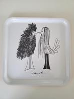 Vintage Ikea dienblad, Olle Eksell, Onskedrom, silly birds, Ophalen