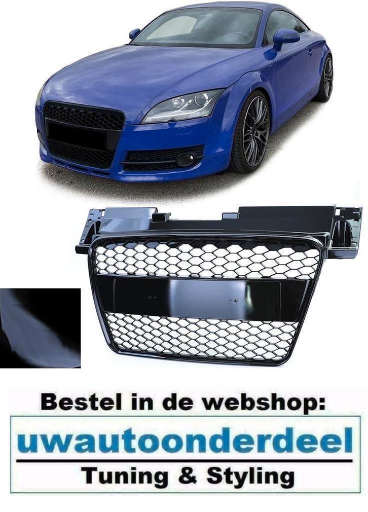 Sport Grill Glans Zwart Geschikt Voor Audi TT 8J 06 t/m 10, Auto diversen, Tuning en Styling, Verzenden