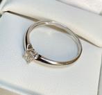 Sterling Silver Diamond Solitaire Ring 18.95mm size 59, Handtassen en Accessoires, Ringen, 18 tot 19, Met edelsteen, Dame, Zo goed als nieuw