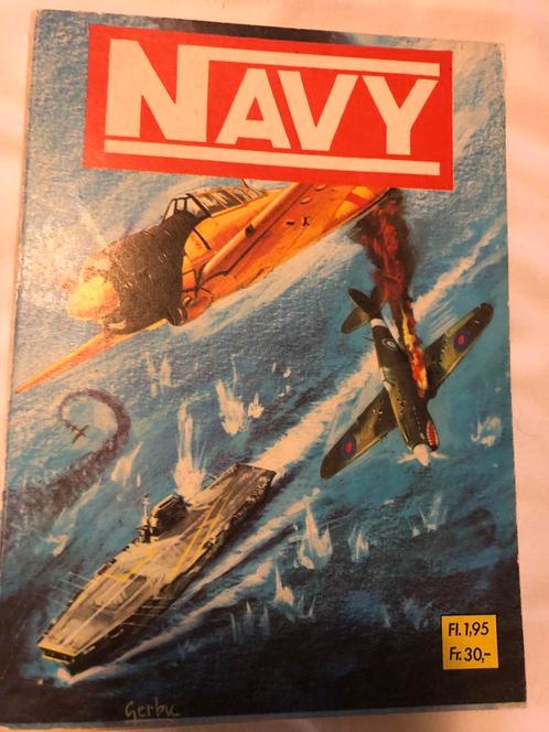 NAVY nummer 1 - vintage 70ties oorlogsstrip, Livres, BD | Comics, Utilisé, Enlèvement ou Envoi