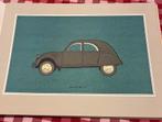 Schitterende ontwerpen lithos Citroën auto’s Karel Suyling, Ophalen of Verzenden, Zo goed als nieuw, Citroën