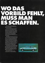 Opel Monza 1978 folder Duitsland, Opel, Zo goed als nieuw, Verzenden