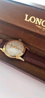 Longines en acier doré avec boîte d'origine, Zo goed als nieuw