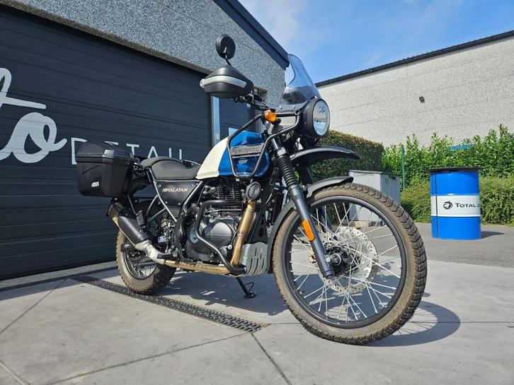 Royal Enfield Himalayan 410 - 2024 - 4700km - garantie, Motoren, Motoren | Royal Enfield, Bedrijf, Toermotor, 12 t/m 35 kW, Minimaal motorrijbewijs A2