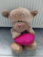 Knuffel: Beer Pimboli met hart (60 cm hoog), Kinderen en Baby's, Ophalen of Verzenden, Zo goed als nieuw, Beer
