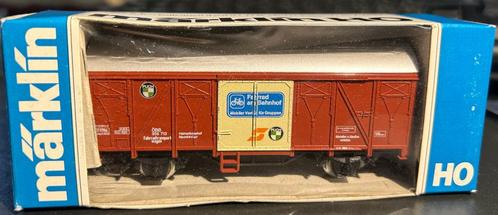 2806. H0 Märklin overdekte auto., Hobby en Vrije tijd, Modeltreinen | H0, Zo goed als nieuw, Wagon, Märklin, Ophalen of Verzenden