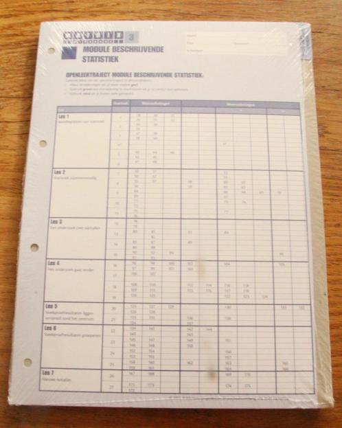 Matrix wiskunde 3 4 Beschrijvende statistiek NIEUW, Boeken, Studieboeken en Cursussen, Nieuw, Ophalen of Verzenden