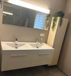 Badkamermeubel met dubbele wasbak, Huis en Inrichting, Ophalen, Zo goed als nieuw