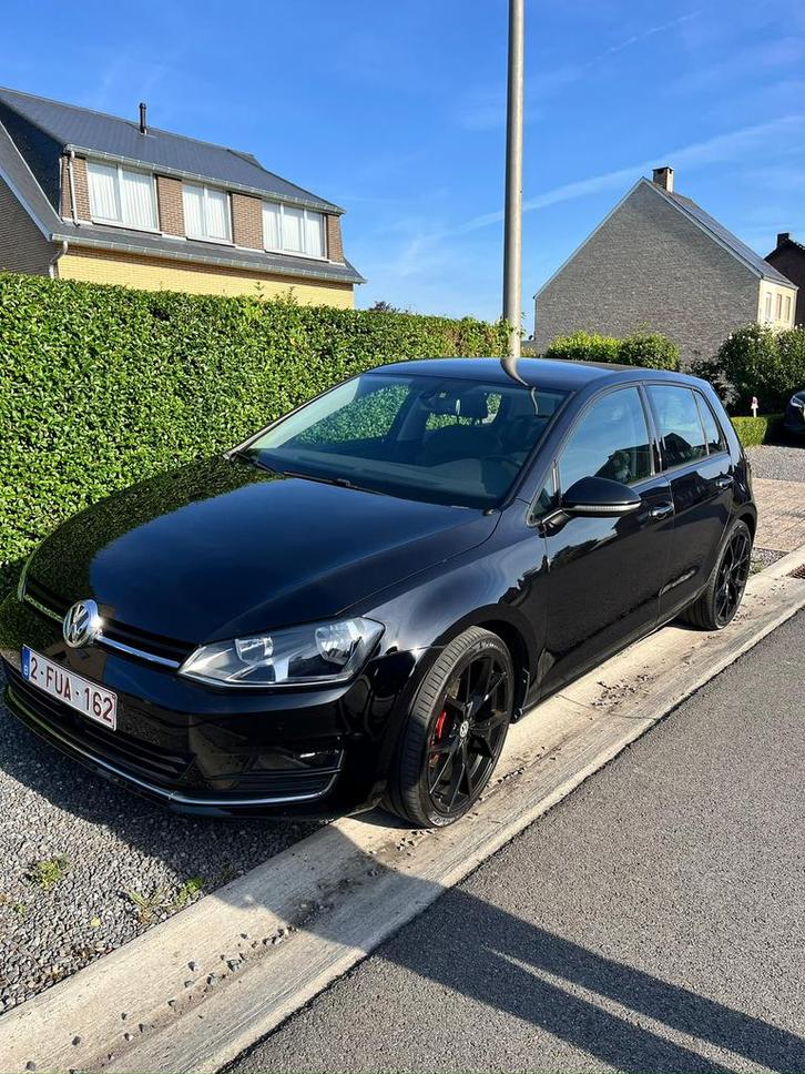 Golf 7 (gekeurd), Auto's, Volkswagen, Particulier, Golf, ABS, Benzine, Automaat, Zwart, Ophalen