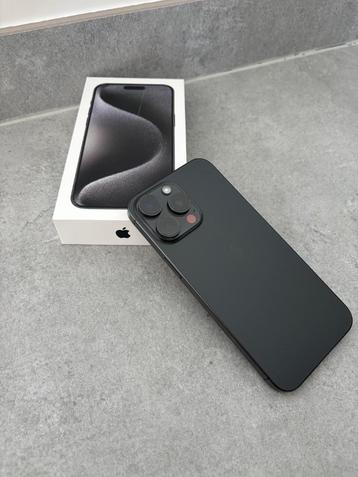 iPhone 15 Pro Max - Black Titanium - nieuwstaat beschikbaar voor biedingen