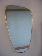 Knappe vintage asymmetrische spiegel fifties, Ophalen of Verzenden
