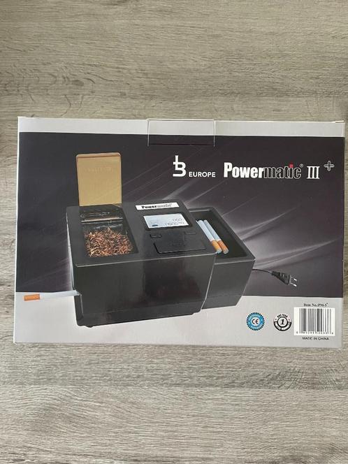 Powermatic 3+ (NIEUW) elektrische sigarettenmachine (PROMO), Verzamelen, Rookartikelen, Aanstekers en Luciferdoosjes, Nieuw, Overige typen