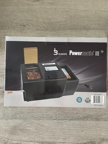 Powermatic 3+ (NIEUW) elektrische sigarettenmachine (PROMO)