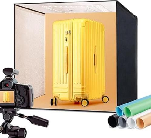 RALENO Fotostudio set fotobox SNELLE GRATIS LEVERING, Audio, Tv en Foto, Fotografie | Fotostudio en Toebehoren, Nieuw, Complete fotostudio
