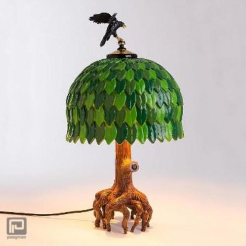 Seletti Tiffany Tree Lamp, Huis en Inrichting, Lampen | Tafellampen, Gebruikt, 50 tot 75 cm, Glas, Kunststof, Overige materialen