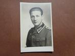 WO 2 Studio fotografie Feldwebel met medailles, Ophalen of Verzenden, Landmacht, Foto of Poster