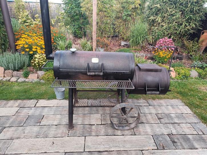 oklahoma bbq, Tuin en Terras, Houtskoolbarbecues, Gebruikt, Ophalen