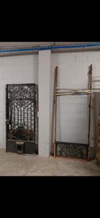 Voordeur in smeedwerk, Ophalen