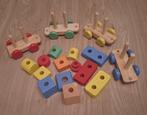 Houten treinset, Ophalen of Verzenden, Gebruikt