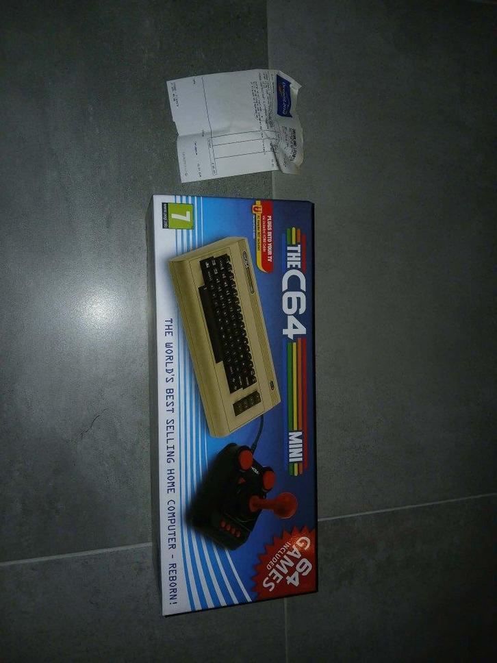 the c64 mini nieuw!, Consoles de jeu & Jeux vidéo, Consoles de jeu | Autre, Neuf, Enlèvement ou Envoi
