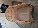 4 rieten stoelen 1 klein  beetje beschadigd  met nieuw kusse, Huis en Inrichting, Ophalen