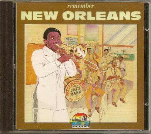 Remember New Orleans - Kid Ory  Sidney Bechet  Teddy Buckner, CD & DVD, CD | Jazz & Blues, Comme neuf, Jazz et Blues, 1940 à 1960