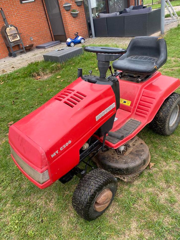 MOTEC MT C300 Zitmaaier tuintractor klaar -voor gebruik !!, Tuin en Terras, Zitmaaiers, Zo goed als nieuw, 90 tot 120 cm, Opvangzak