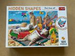 Puzzel katten op het strand, 1000 stukjes, Hobby en Vrije tijd, Ophalen of Verzenden, 500 t/m 1500 stukjes, Nieuw, Legpuzzel