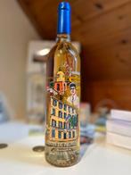 Fles Rosewijn Louis de funes Le gendarme de Saint tropez 75c, Collections, Vins, Rosé, Pleine, France, Enlèvement ou Envoi