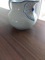 Porseleinen kan, blauw/gouden randje, gaaf. Vieux Paris, Antiek en Kunst, Ophalen of Verzenden